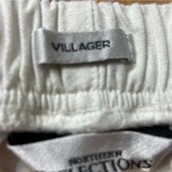 Womens High Rise Wide Leg %100  cotton Pants Size XL - Picture 6 of 9